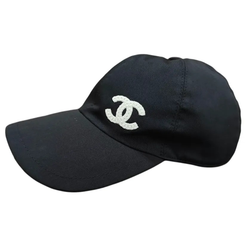 CHANEL 雙C刺繡 鴨舌帽 帽子 棒球帽