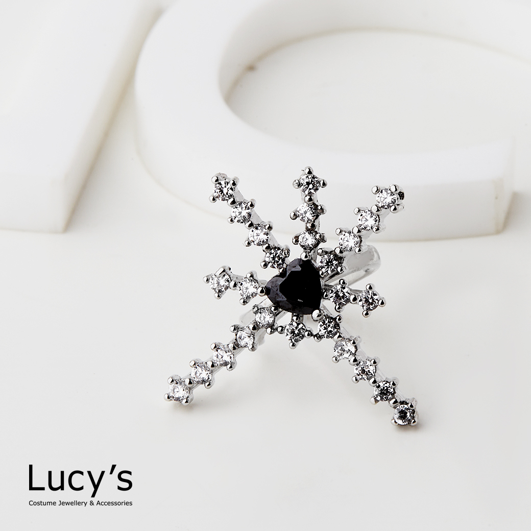 雪映心光 耳骨夾 (117036)