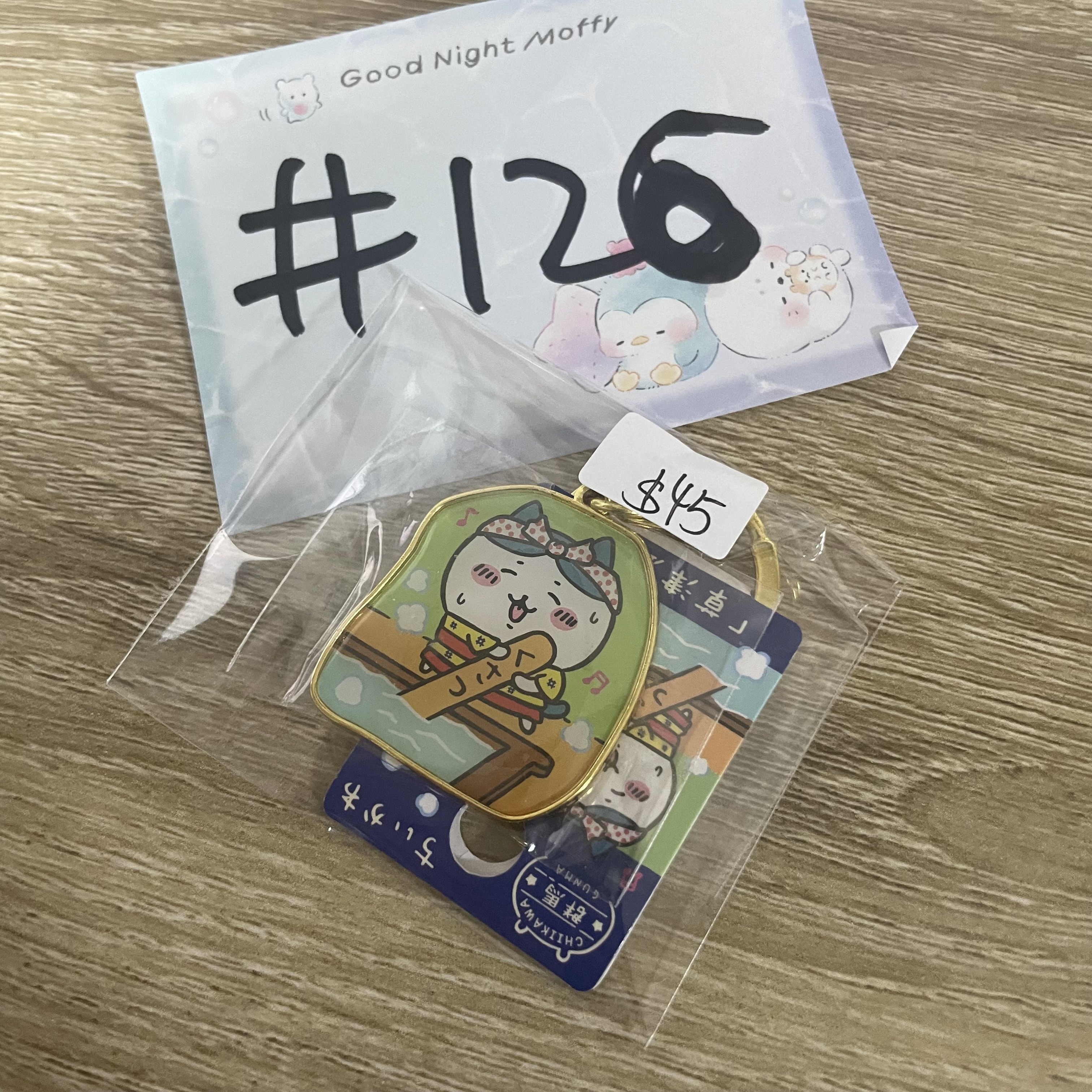 CHIIKAWA 八字貓 掛件 群馬 #126