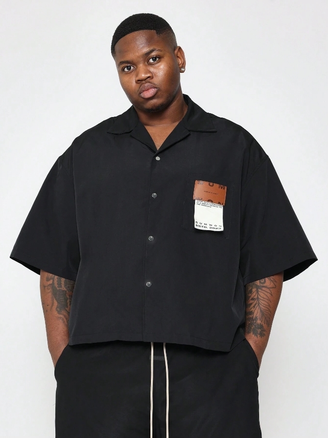 KADMAX大尺碼-春夏短袖襯衫〈CSTS2443〉