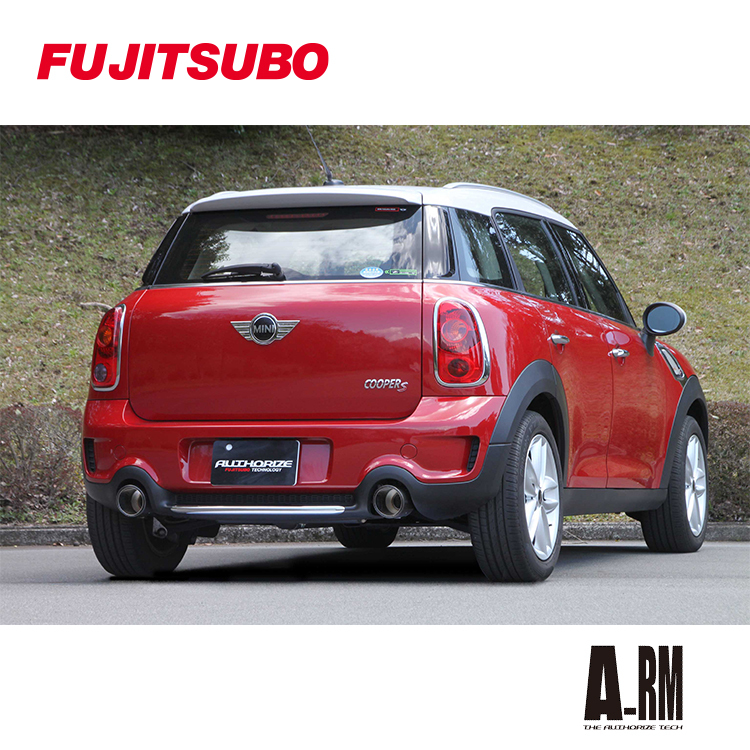 FUJITSUBO A-RM+C 排氣管 MINI COUNTRYMAN R60