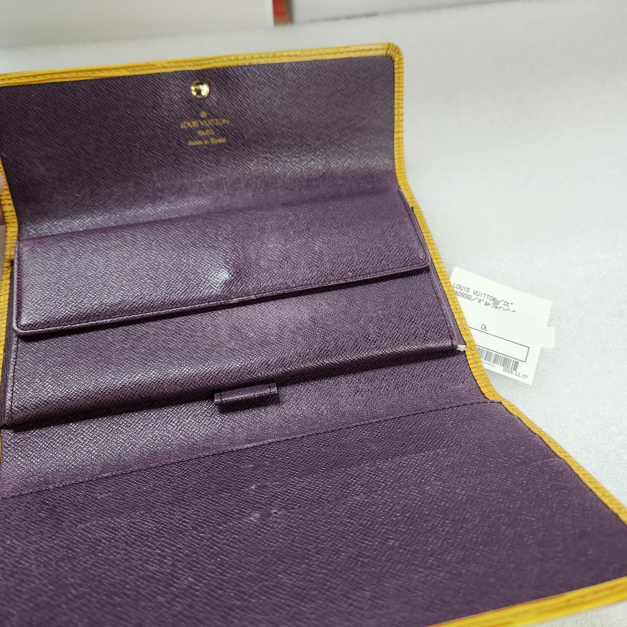 日本直送 Louis Vuitton 長款銀包 （Ref:CA0939/yl) (實物如圖）