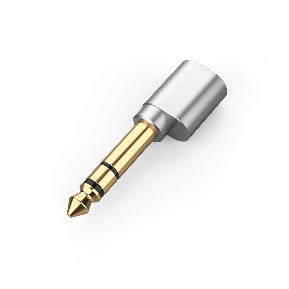 ddHiFi DJ65A (AL) 3.5mm母轉6.35mm公轉接頭