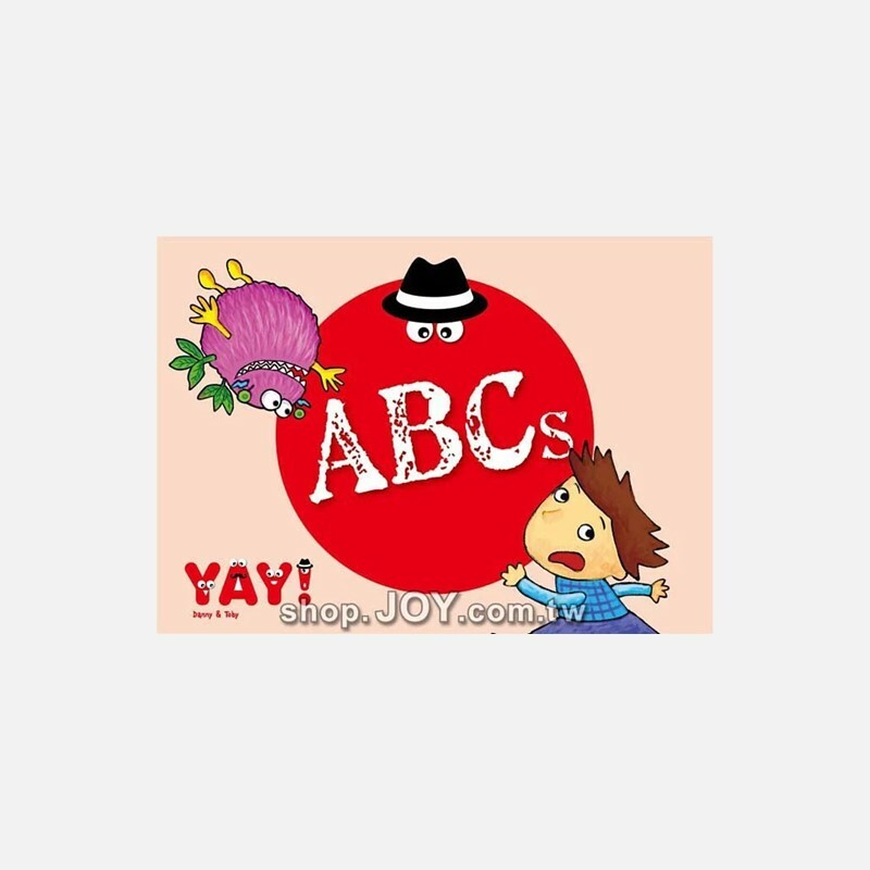 字母小書ABCs (大寫及單字)  粉紅