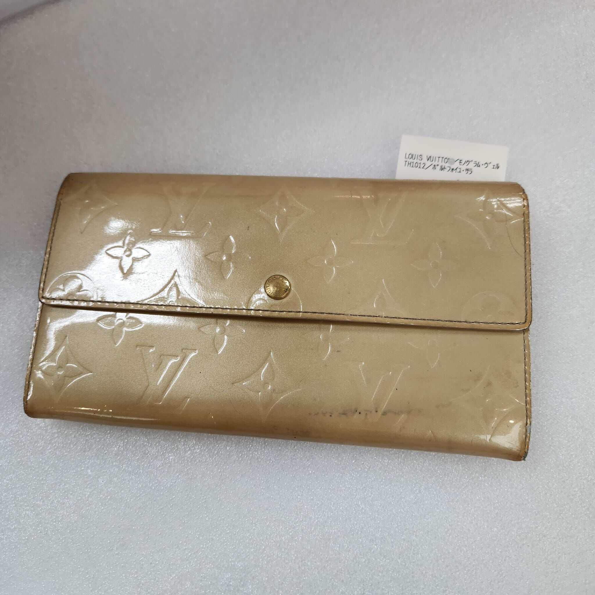 日本直送 Louis Vuitton 長款銀包 （Ref:TH1012/wt)(實物如圖）