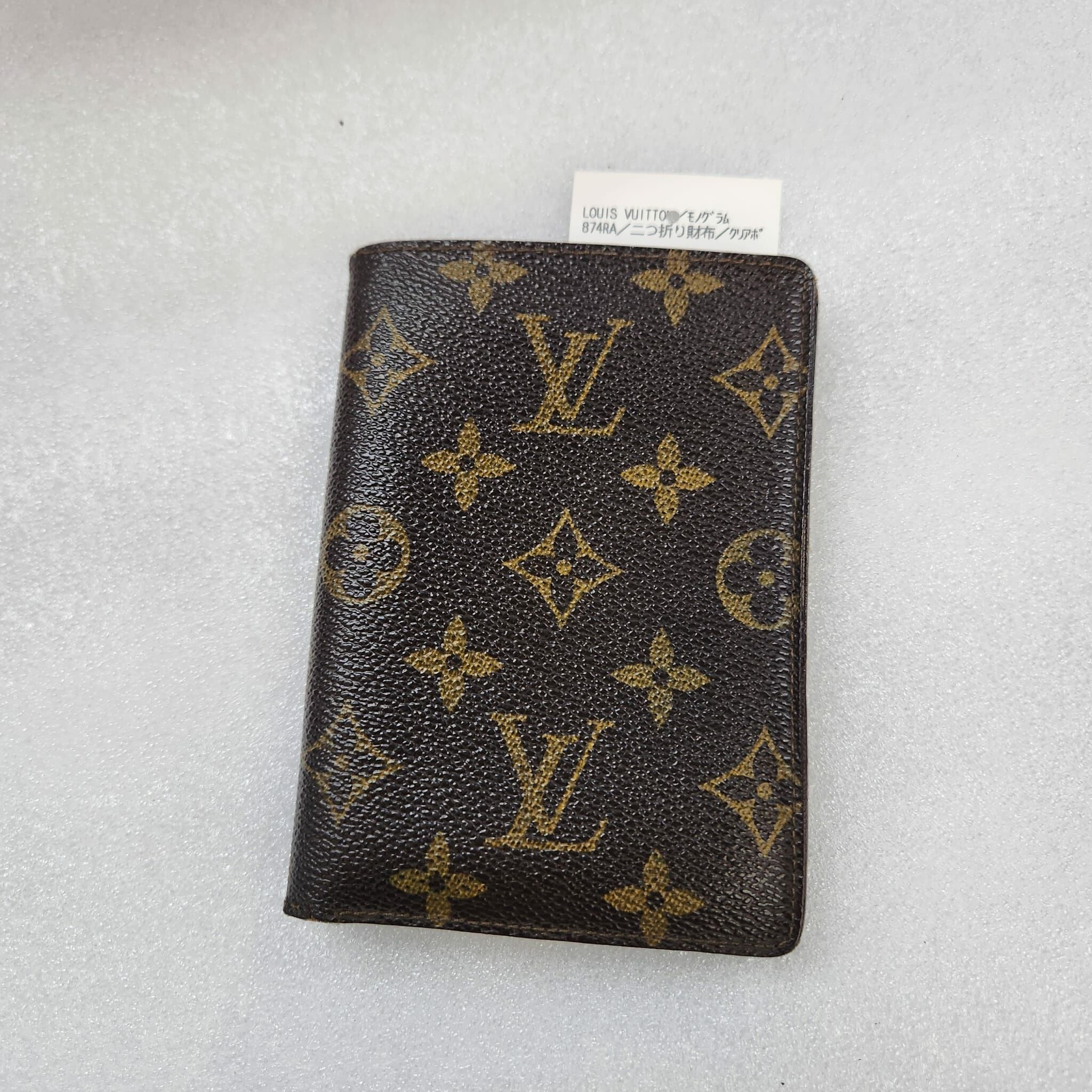 日本直送 Louis Vuitton 摺款銀包 （Ref:874RA)(實物如圖）