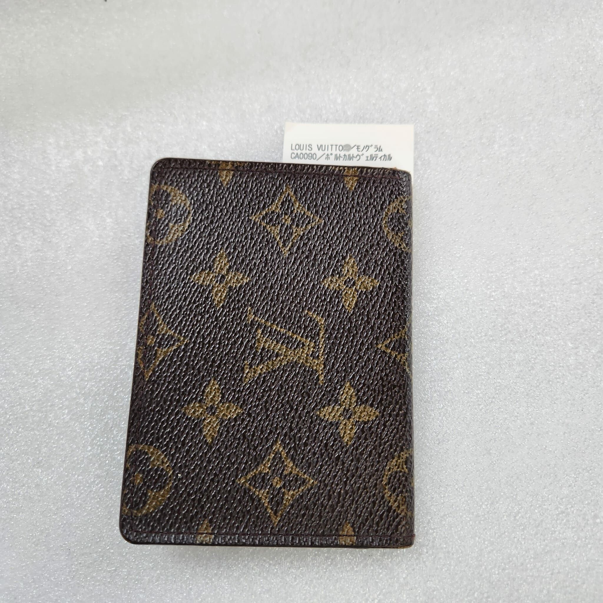 日本直送 Louis Vuitton 摺款卡片包 （Ref:CA0090)(實物如圖）