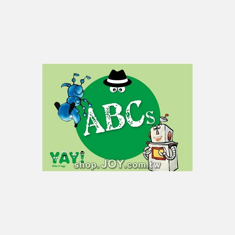 字母小書ABCs (字形發音分辨) 粉綠