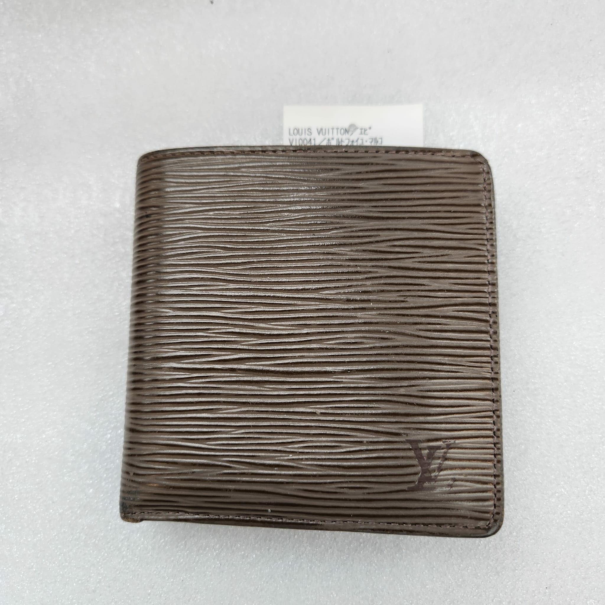 日本直送 Louis Vuitton 摺款銀包包 （Ref：V10041/灰)(實物如圖）