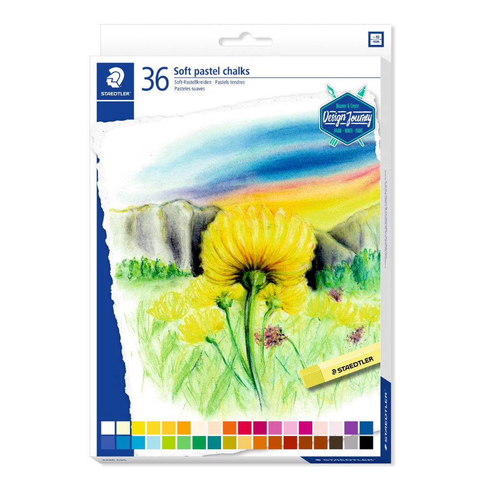 【STAEDTLER 施德樓】金鑽專家級粉彩36色組 MS2430 C36