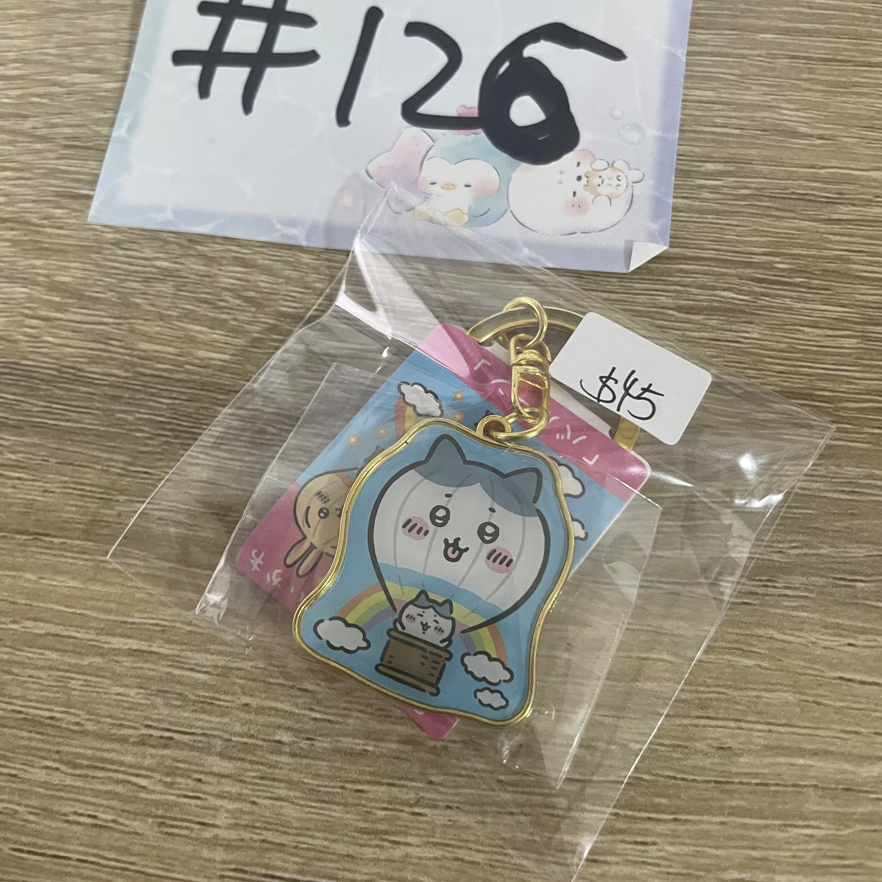 CHIIKAWA 八字貓 掛件 熱氣球 #126