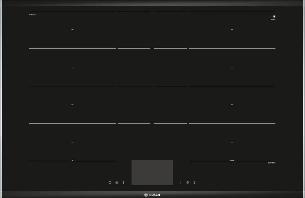【結帳現折】BOSCH博世 8系列 上裝式 Flex IH 智慧感應爐 TFT全彩觸控螢幕 位移功能（三相電） PXY875KW1E
