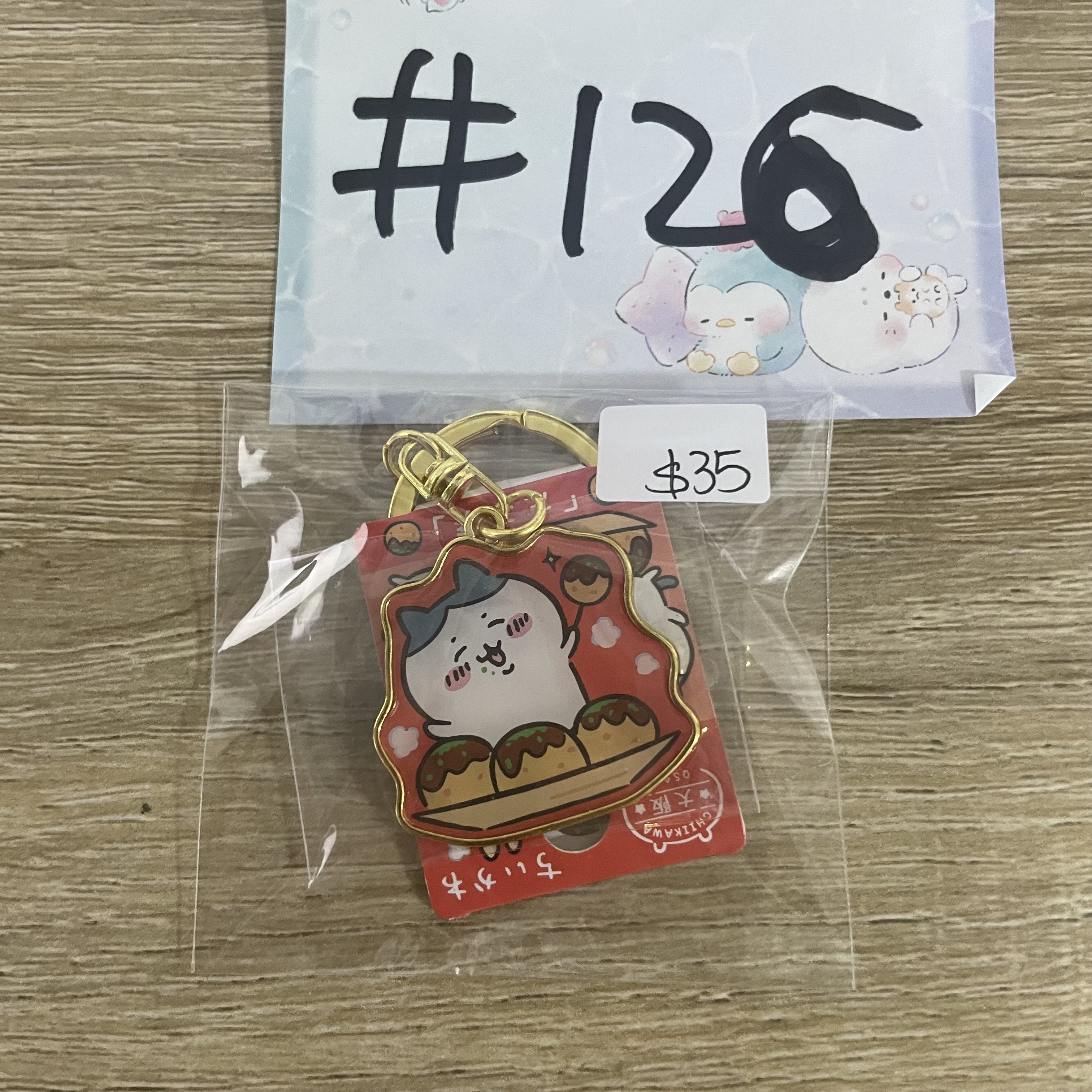 CHIIKAWA 八字貓 掛件 大阪 #126