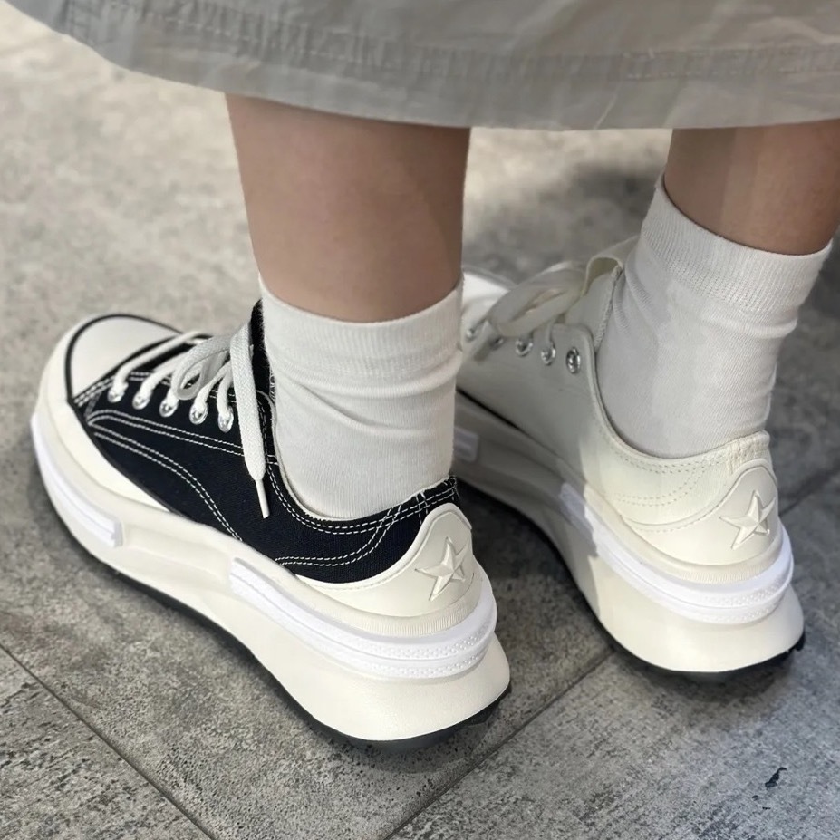 CONVERSE RUN STAR LEGACY CX  金冬天同款 Aespa Winter 米白 黑 奶油底 低筒 厚底 增高 A11490C A11489C / 調貨