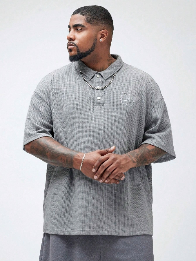 KADMAX大尺碼-春夏短袖POLO〈CSTS2453〉