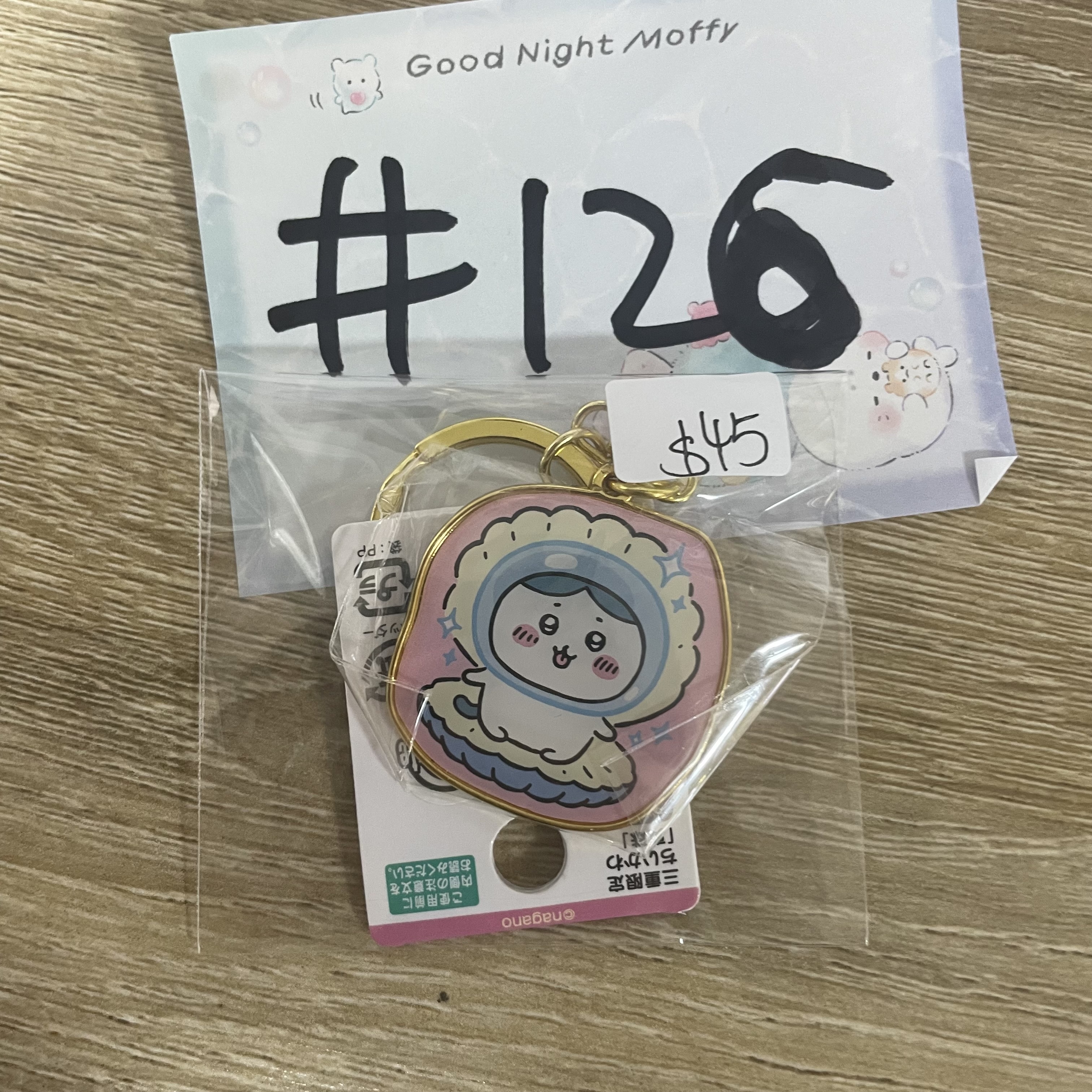 CHIIKAWA 八字貓 掛件 三重 #126