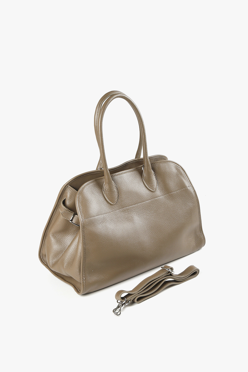 Room 335 真皮保齡球包 豆沙