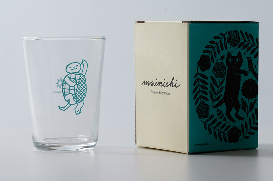 +t企劃 x 鹿兒島睦玻璃杯 / 龜