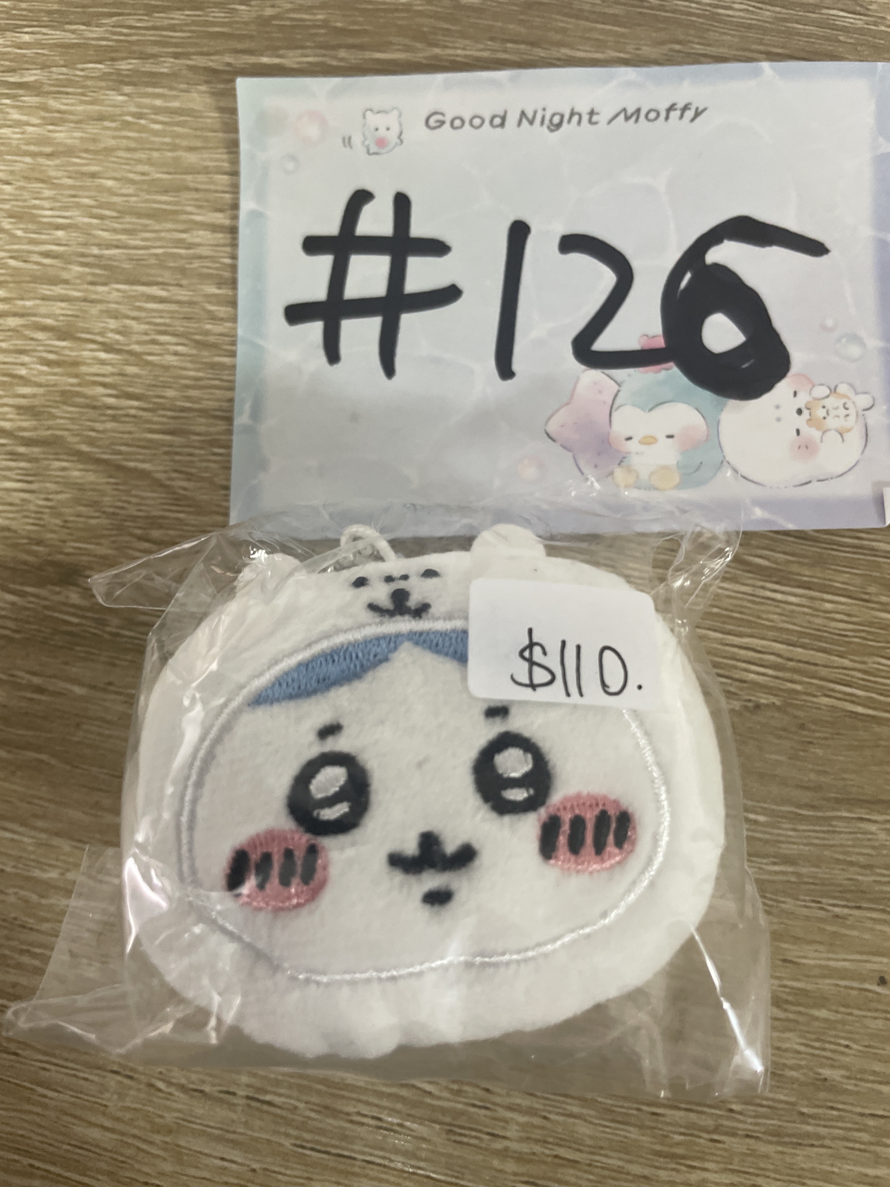 CHIIKAWA 八字貓  噹噹掛件#126