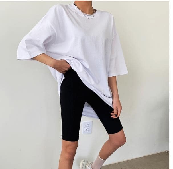 春夏新款/彈性包腹五分馬褲