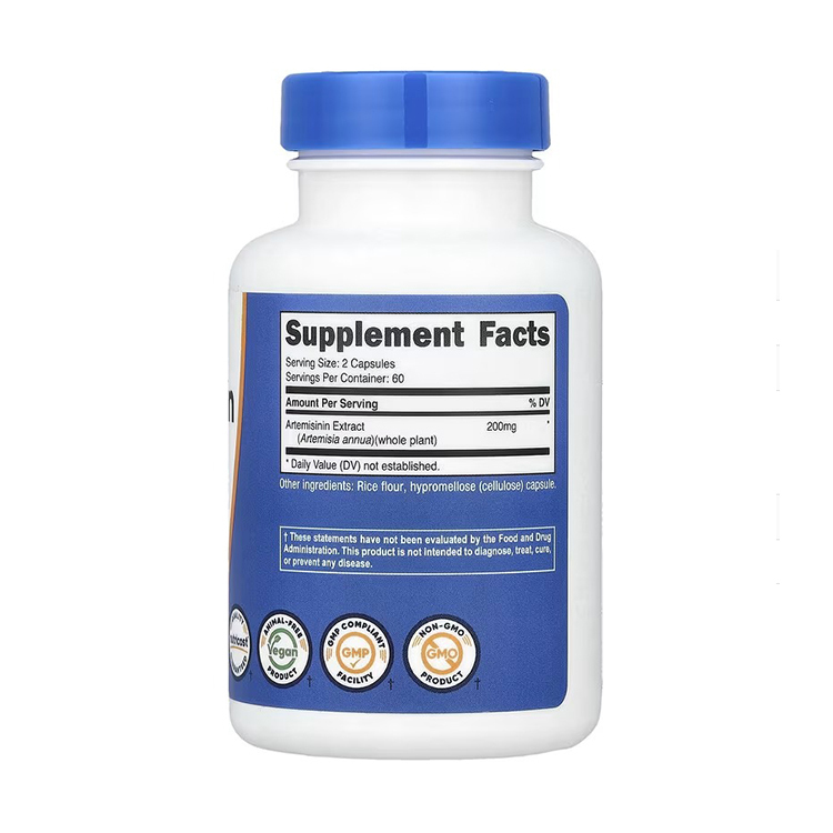 Nutricost Artemisinin 200 mg, 120 Capsules (100 mg Per Capsule)