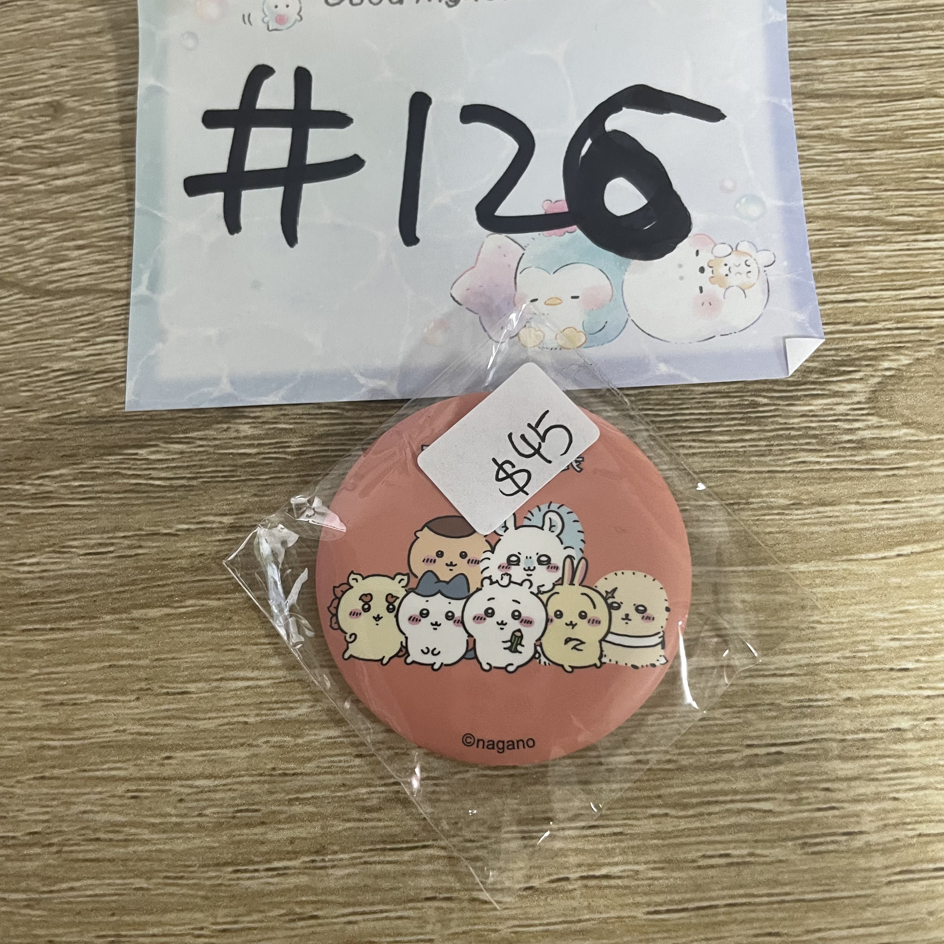 CHIIKAWA 多人  襟章#126