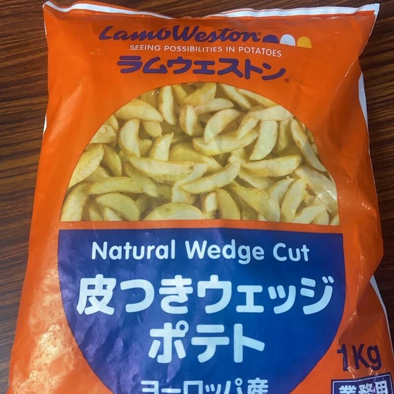 原味契形帶皮薯條(1KG)