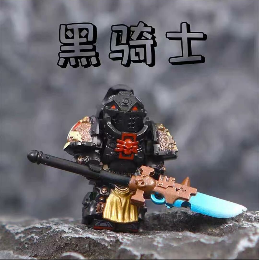 40k Black Knight Custom Minifigures Minifigs fit Lego ZC113-2