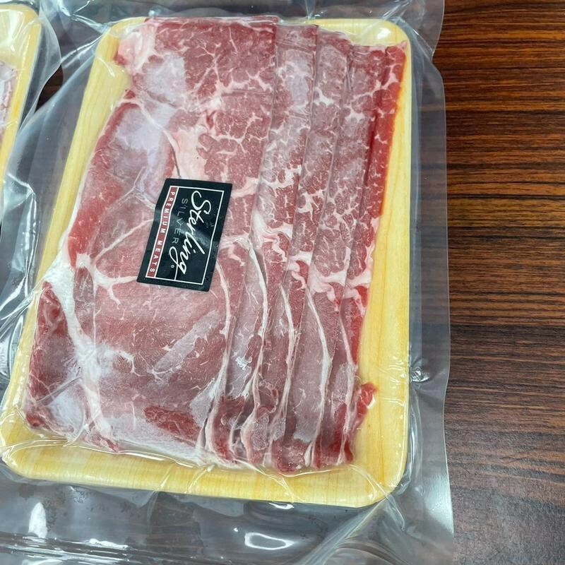 Sterling silver 牛梅花火鍋肉片(200G)