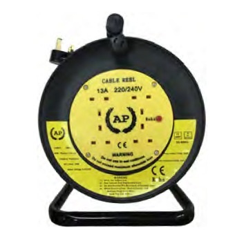 P-109  '"AP" 3芯線 膠轆 (有柄)