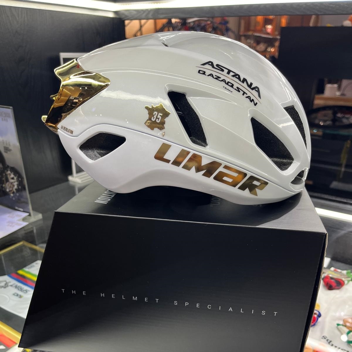Limar Air Atlas 公路頭盔 (Mark Cavendish 白金 35 限量版)