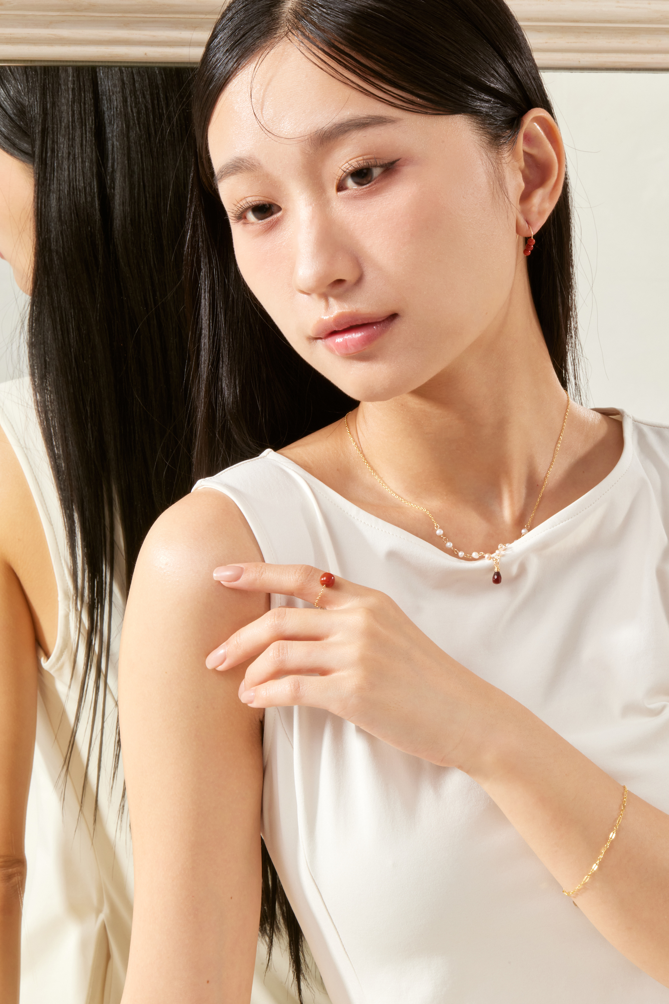 R578 | 14kgf 紅瑪瑙戒指