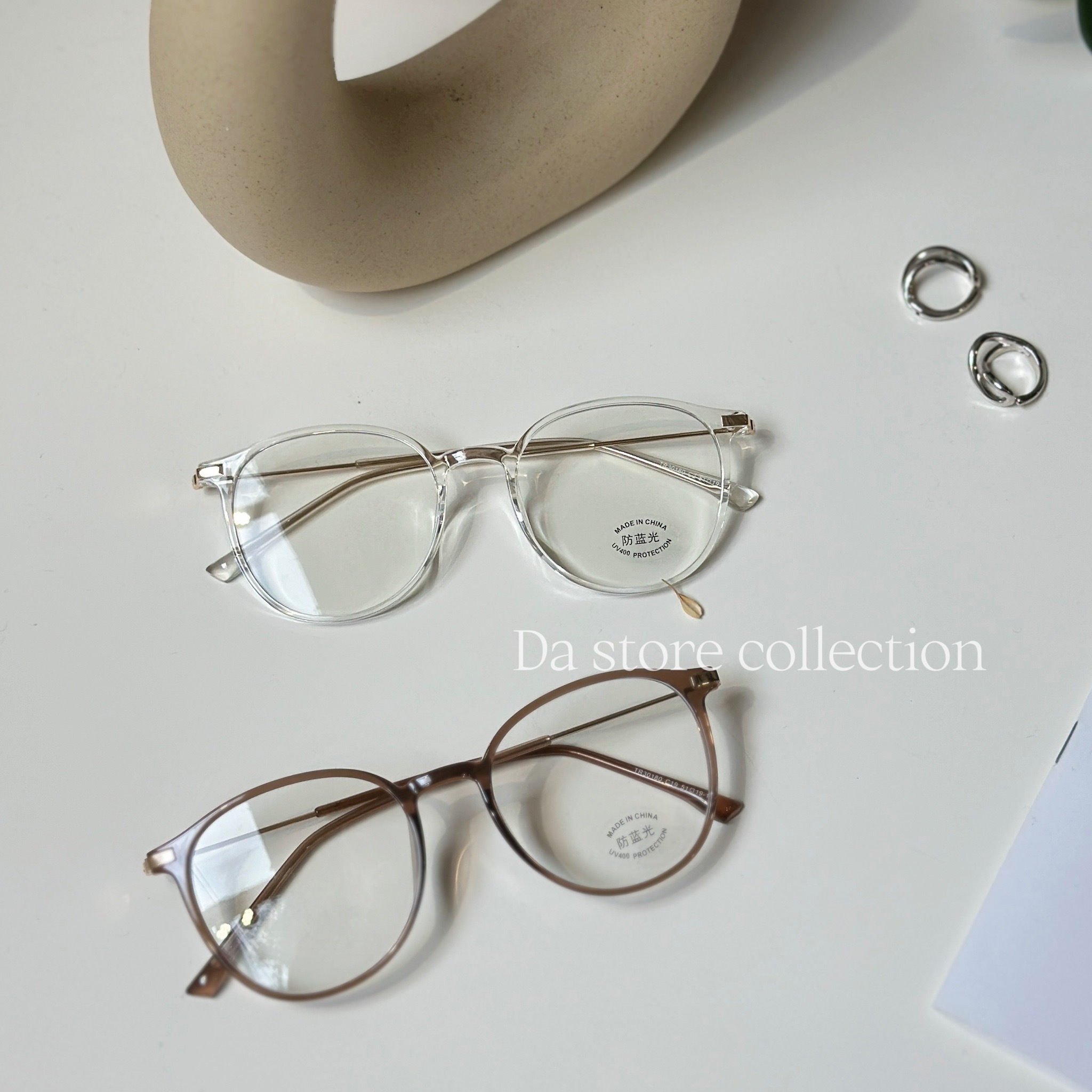 TR0230180韓國金邊圓框眼鏡/三色