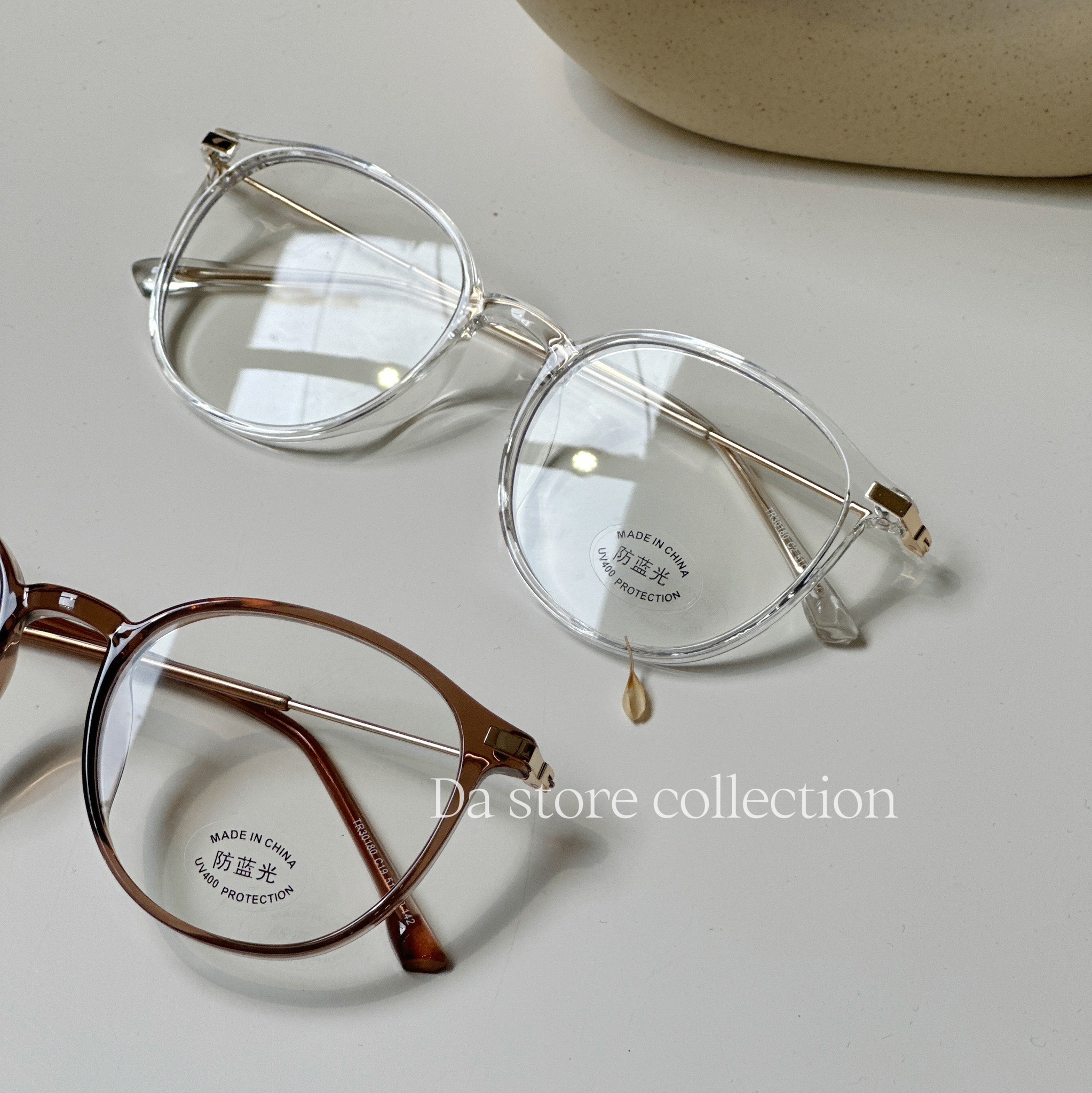 TR0230180韓國金邊圓框眼鏡/三色