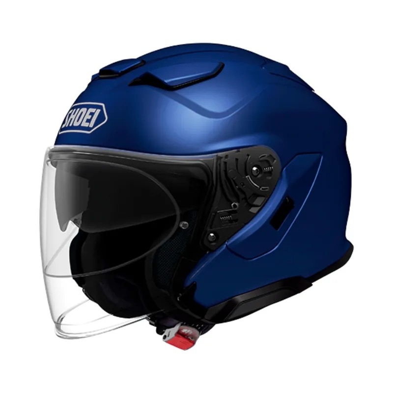 SHOEI J-CRUISE 3 MT.BLUE.M 消光藍 3/4罩