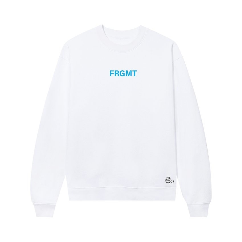 Anti Social Social Club ASSC x Fragment Design Logo Crewneck 大學T 現貨