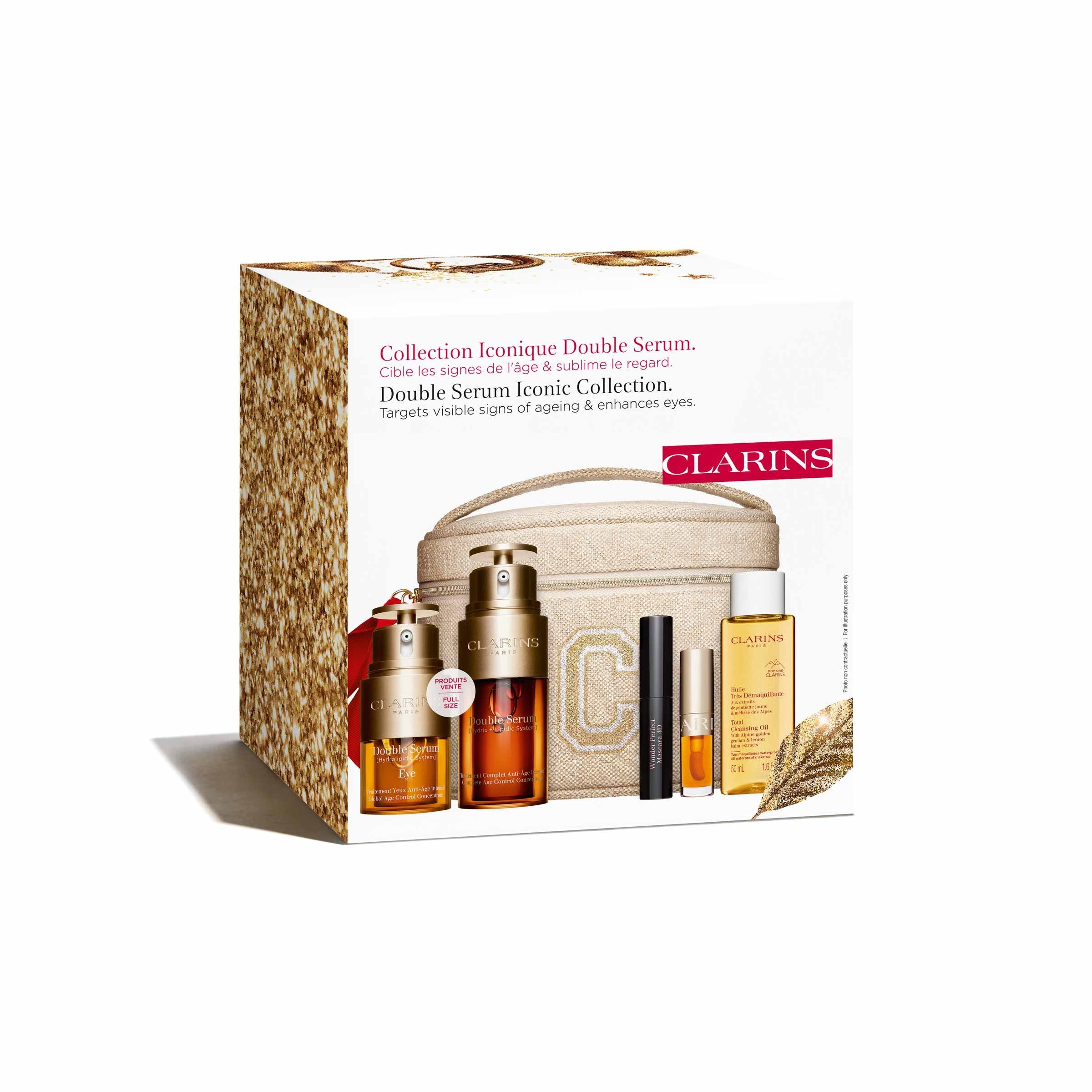【現貨】Clarins K020882 Collection Iconique Double Serum 套裝