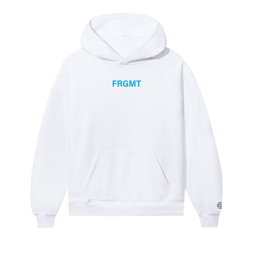 Anti Social Social Club ASSC x Fragment Design Logo Hoodie 閃電 聯名 藤原浩 Logo 帽T 現貨