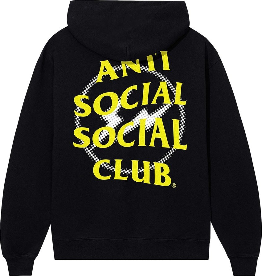 Anti Social Social Club ASSC x Fragment Design Half Tone Logo Hoodie 閃電 聯名 藤原浩 Logo 帽T 現貨