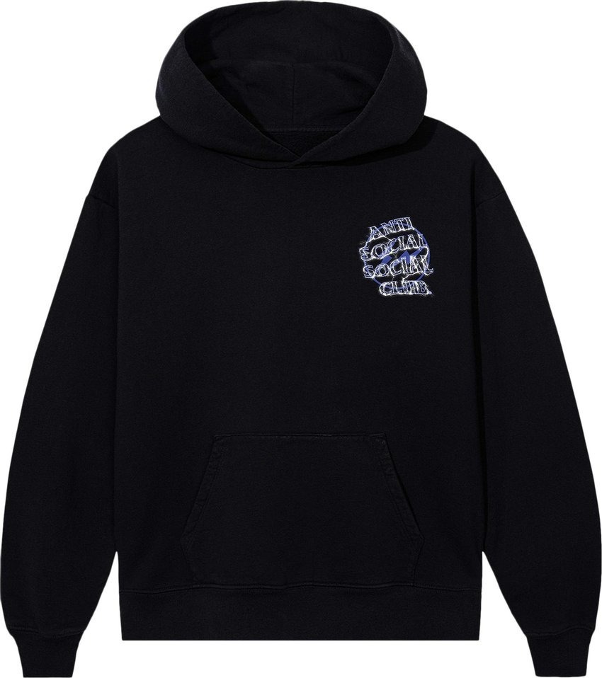 Anti Social Social Club ASSC x Fragment Design Bolt Hoodie 閃電 聯名 藤原浩 Logo 帽T 現貨