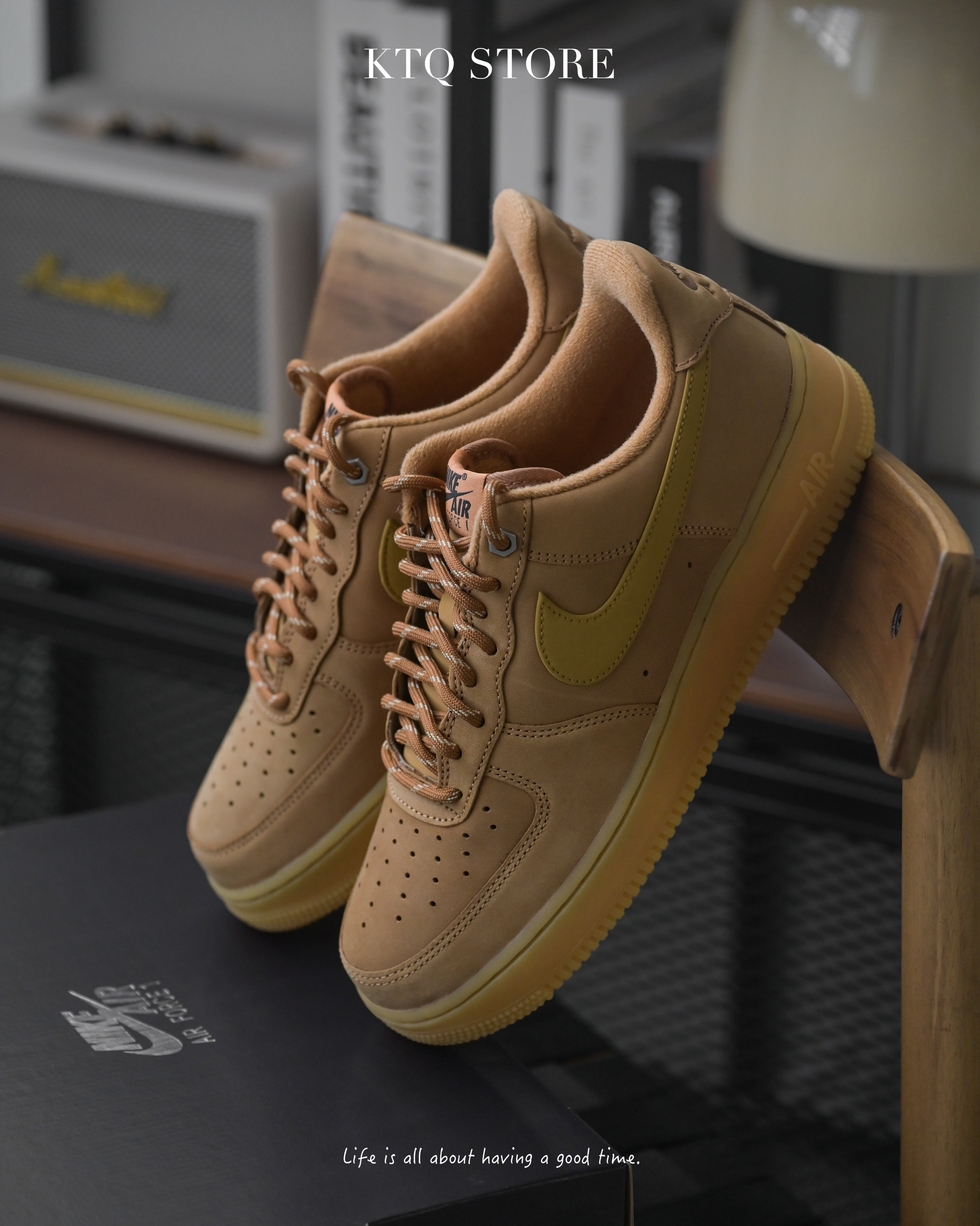 KTQ STORE ‧ Nike Air Force 1 Low 07 LV8 Wheat Flax 小麥色亞麻 CJ9179-200