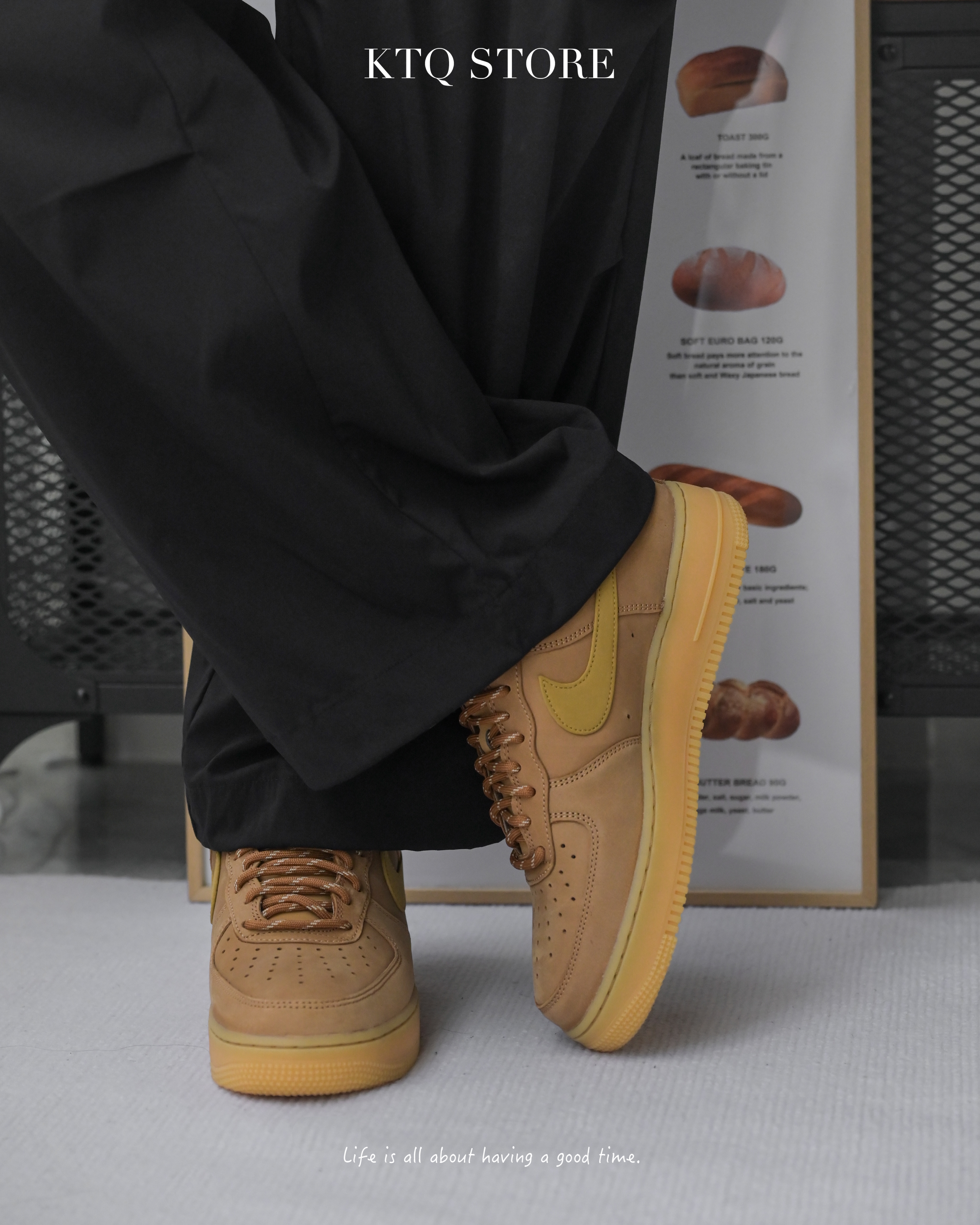 KTQ STORE ‧ Nike Air Force 1 Low 07 LV8 Wheat Flax 小麥色亞麻 CJ9179-200