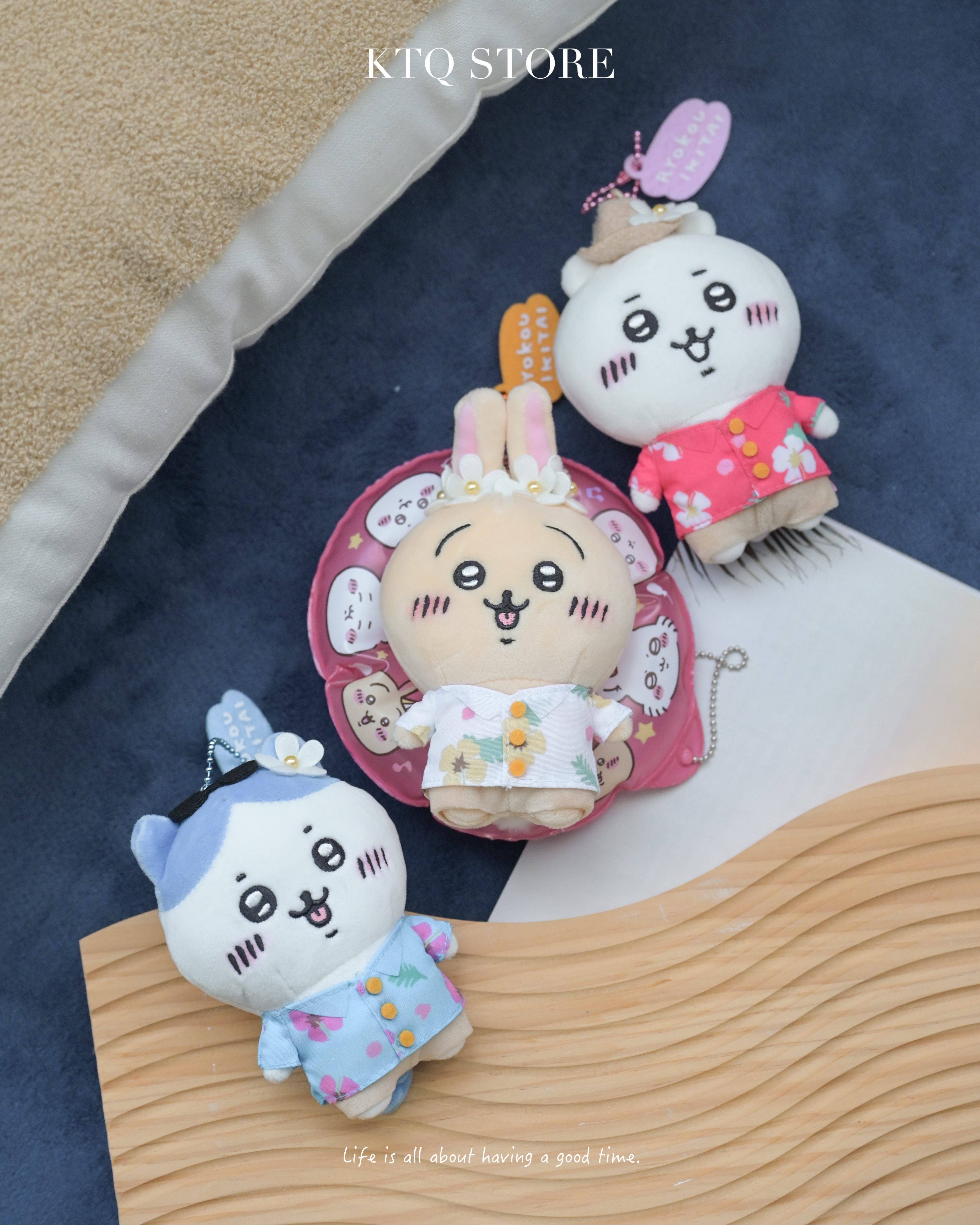 KTQ STORE ‧ 日本 Chiikawa 吉伊卡哇 觀光系列 吊飾