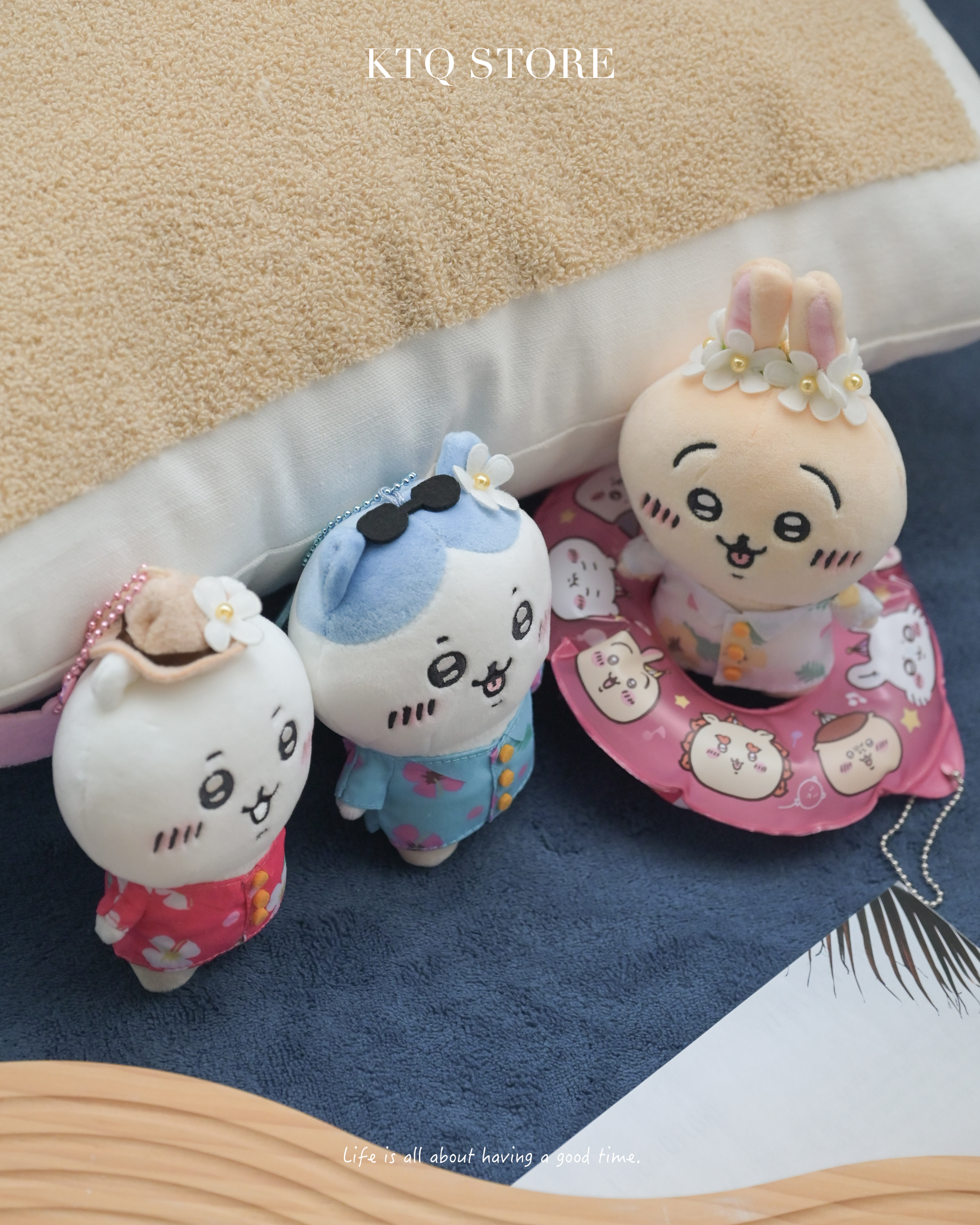 KTQ STORE ‧ 日本 Chiikawa 吉伊卡哇 觀光系列 吊飾