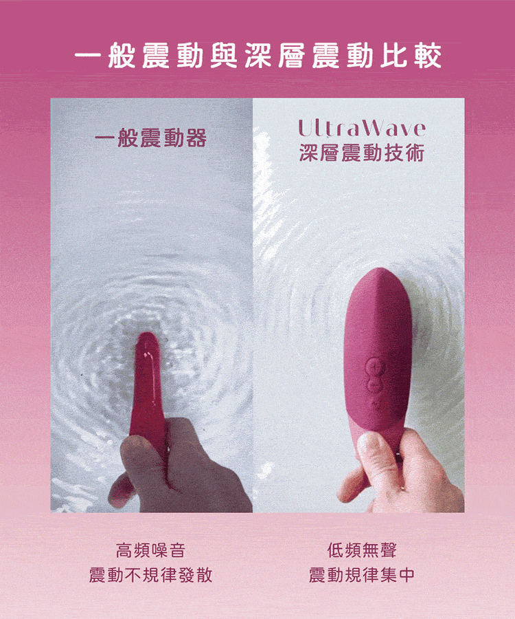 Womanizer Vibe 快感稜線無聲震動器