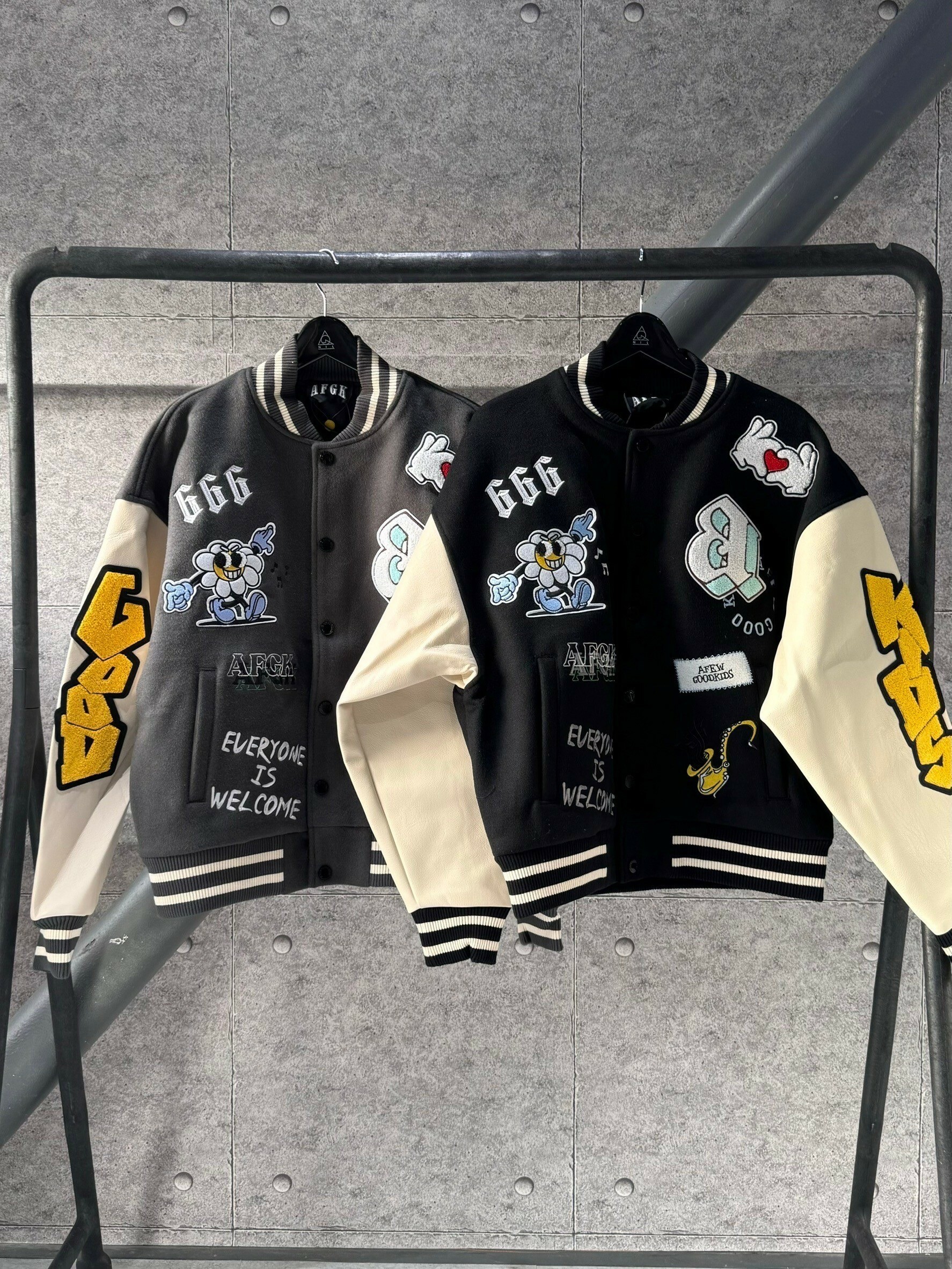 AFGK 六週年塗鴉棒球外套 A FEW GOOD KIDS