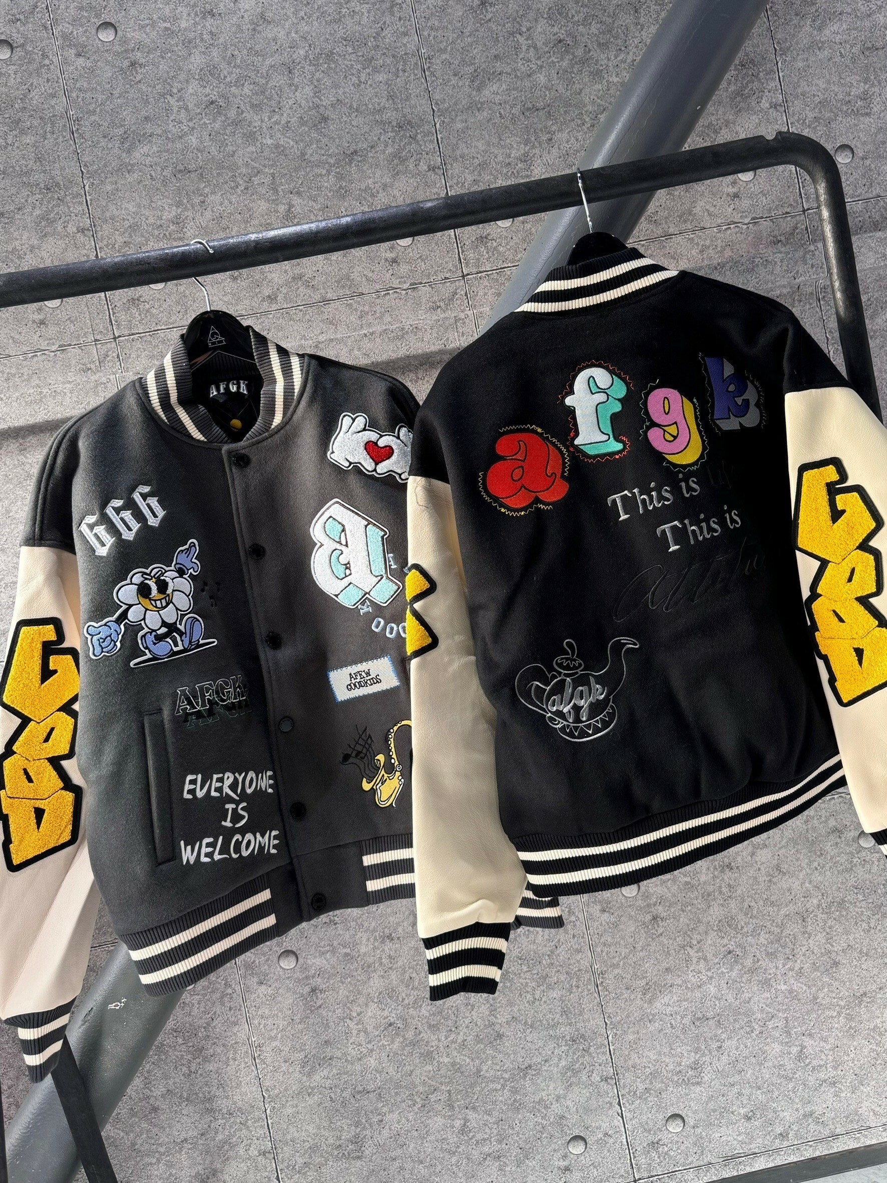 AFGK 六週年塗鴉棒球外套 A FEW GOOD KIDS