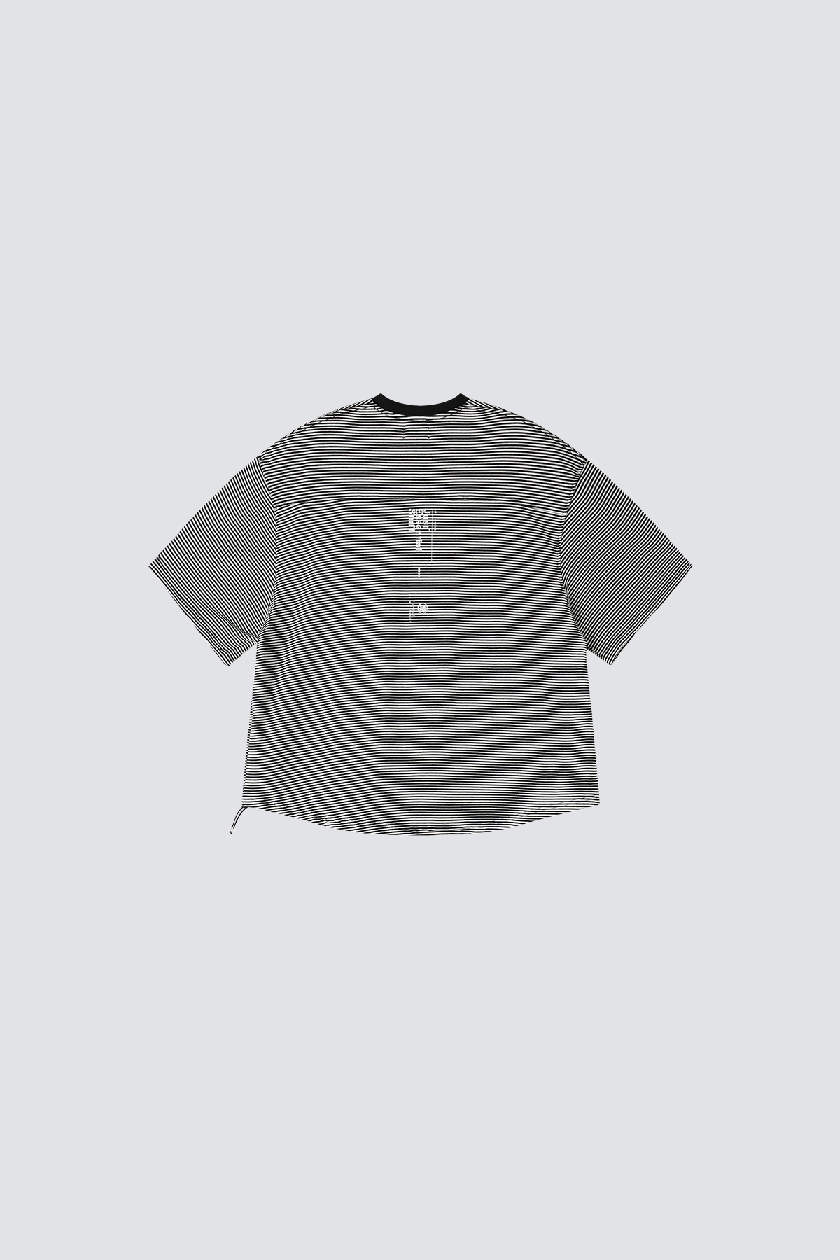 Sorona Neoprene Oversized Tee｜Black｜Hong Kong Original Design