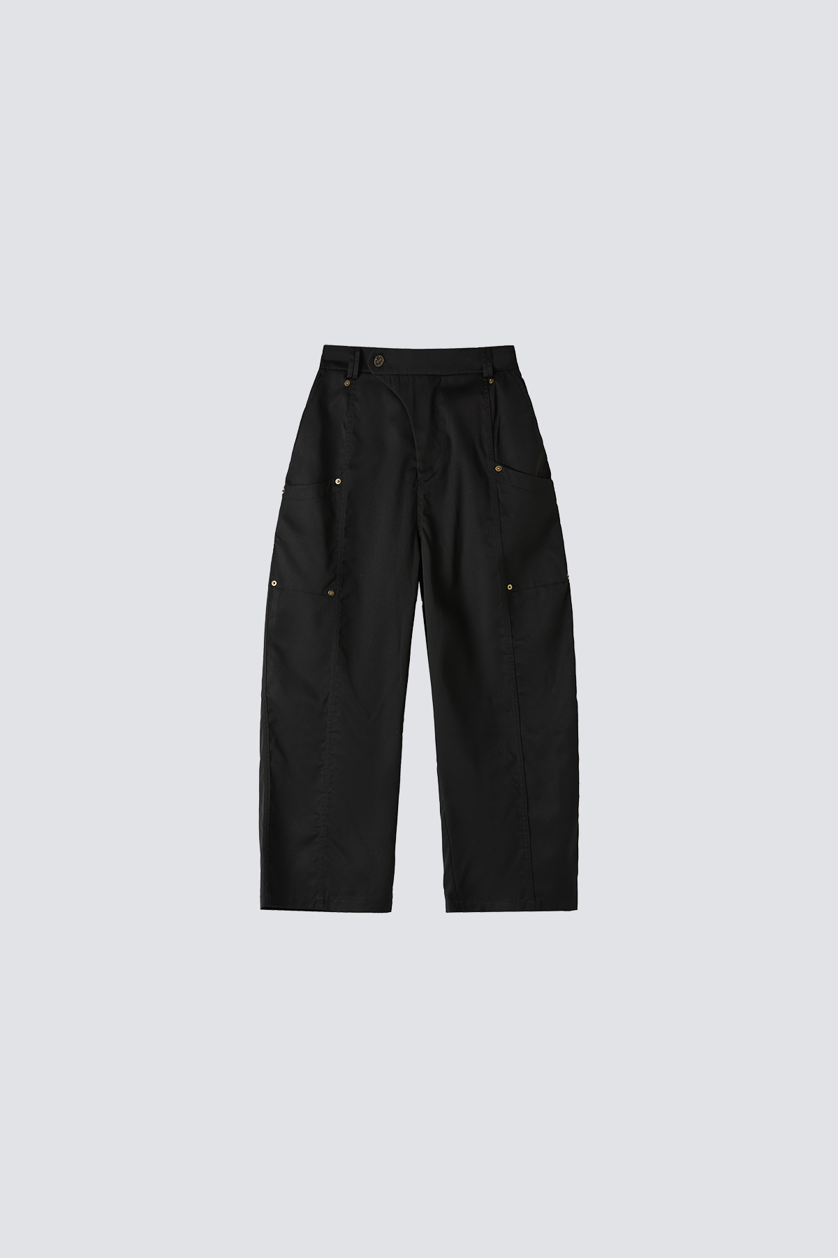 Straight-Leg Essential Pants｜Black｜Hong Kong Original Design