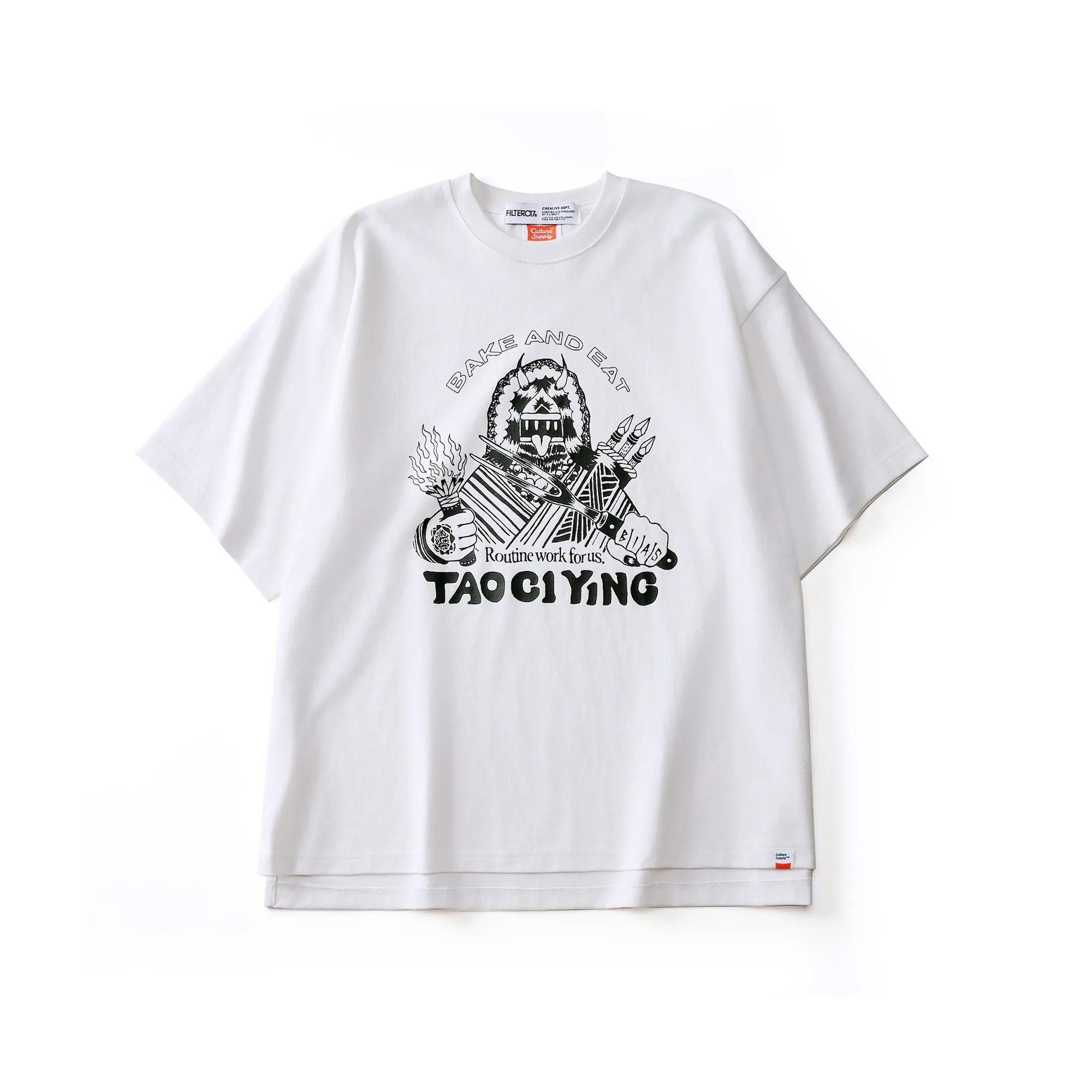 FILTER017® Culture Supply™ | Mitsuru Inaba | TAO CI YING Tee 淘氣營厚磅短T